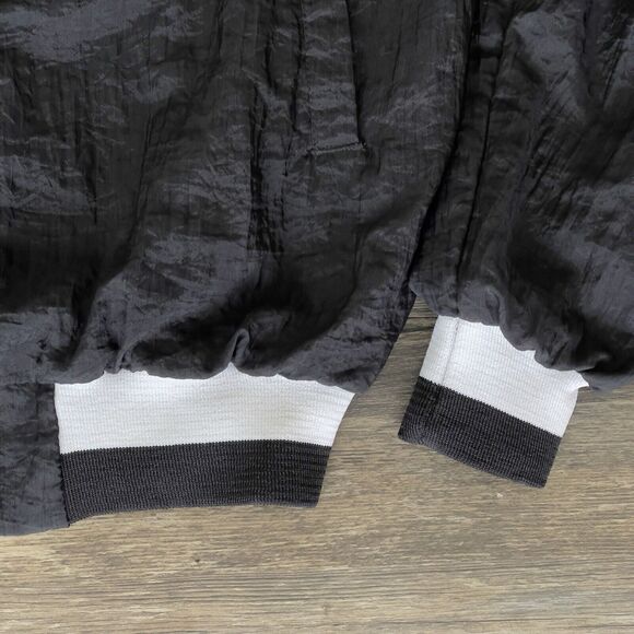 Vtg Jagermeister Bomber Jacket Logo Black Nylon K-Products Made In USA Men M EUC - Picture 5 of 11